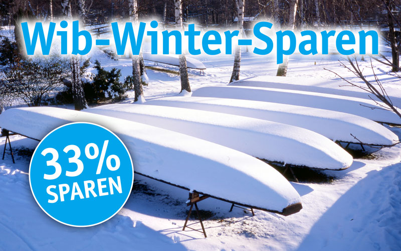 Jetzt können Sie 33 Prozent bei Ihrem Winter-Kurzurlaub in Burg im Spreewald sparen!