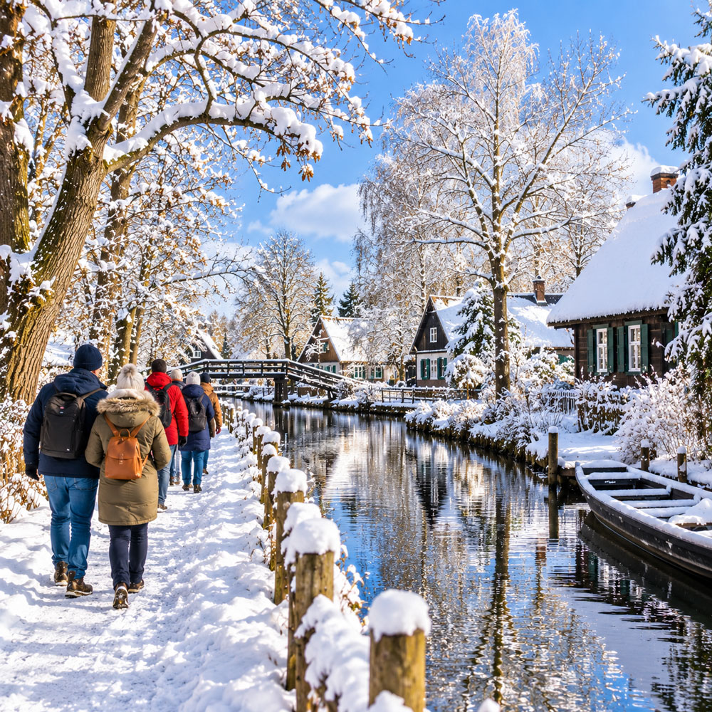 winter-wanderung-burg-spreewald Bei der Burger Winterwanderung erleben Sie den Spreewald von seiner winterlichen und traditionsreichen Seite